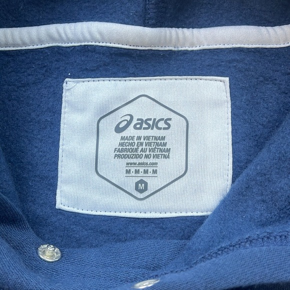 Asics SUNDAY SANA FLEECE HOODIE Pullover Hoodie N177-11 - Picture 4 of 9